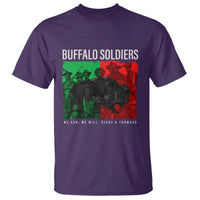 Buffalo Soldiers T Shirt 9th and 10th Cavalry Afro African American Heros - Wonder Print Shop