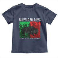 Buffalo Soldiers Toddler T Shirt 9th and 10th Cavalry Afro African American Heros - Wonder Print Shop