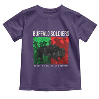 Buffalo Soldiers Toddler T Shirt 9th and 10th Cavalry Afro African American Heros - Wonder Print Shop