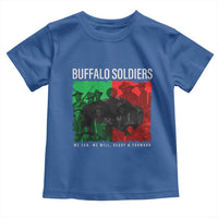 Buffalo Soldiers Toddler T Shirt 9th and 10th Cavalry Afro African American Heros - Wonder Print Shop