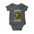 Retro Buffalo Soldiers Baby Onesie 9th and 10th Cavalry African American Heros USA Flag - Wonder Print Shop