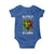 Retro Buffalo Soldiers Baby Onesie 9th and 10th Cavalry African American Heros USA Flag - Wonder Print Shop