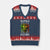Retro Buffalo Soldiers V-Neck Knit Sweater Vest 9th and 10th Cavalry African American Heros USA Flag - Wonder Print Shop
