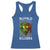 Retro Buffalo Soldiers Racerback Tank Top 9th and 10th Cavalry African American Heros USA Flag - Wonder Print Shop