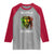 Retro Buffalo Soldiers Raglan Shirt 9th and 10th Cavalry African American Heros USA Flag - Wonder Print Shop