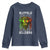 Retro Buffalo Soldiers Youth Sweatshirt 9th and 10th Cavalry African American Heros USA Flag - Wonder Print Shop