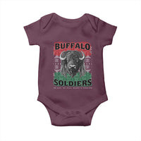 Buffalo Soldiers Baby Onesie Retro African American Black History - Wonder Print Shop