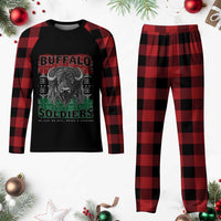 Buffalo Soldiers Plaid Pajama Set Retro African American Black History - Wonder Print Shop