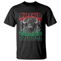 Buffalo Soldiers T Shirt Retro African American Black History - Wonder Print Shop
