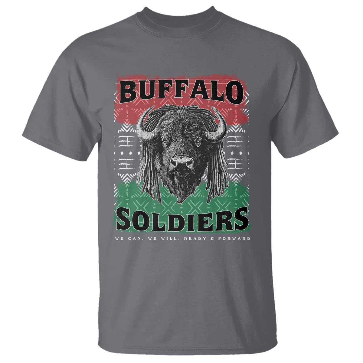 Buffalo Soldiers T Shirt Retro African American Black History - Wonder Print Shop