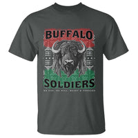 Buffalo Soldiers T Shirt Retro African American Black History - Wonder Print Shop