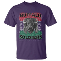 Buffalo Soldiers T Shirt Retro African American Black History - Wonder Print Shop