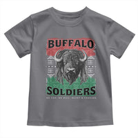 Buffalo Soldiers Toddler T Shirt Retro African American Black History - Wonder Print Shop