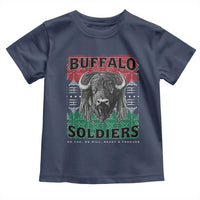 Buffalo Soldiers Toddler T Shirt Retro African American Black History - Wonder Print Shop