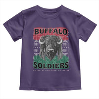 Buffalo Soldiers Toddler T Shirt Retro African American Black History - Wonder Print Shop