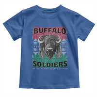 Buffalo Soldiers Toddler T Shirt Retro African American Black History - Wonder Print Shop