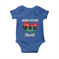 Black History Leaders Baby Onesie African American Milestones Map Civil Right - Wonder Print Shop
