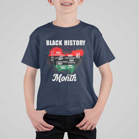 Black History Leaders T Shirt For Kid African American Milestones Map Civil Right - Wonder Print Shop