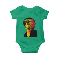 Angela Davis Inspirational Quote Baby Onesie Black History Month Afro Woman Activist - Wonder Print Shop