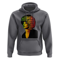 Angela Davis Inspirational Quote Hoodie Black History Month Afro Woman Activist - Wonder Print Shop