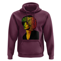 Angela Davis Inspirational Quote Hoodie Black History Month Afro Woman Activist - Wonder Print Shop