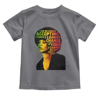Angela Davis Inspirational Quote Toddler T Shirt Black History Month Afro Woman Activist - Wonder Print Shop
