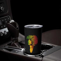 Angela Davis Inspirational Quote Tumbler Cup Black History Month Afro Woman Activist - Wonder Print Shop