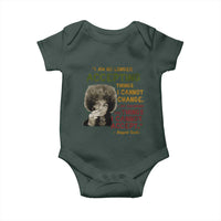 Black History Month Angela Davis Baby Onesie Black Panther Party Feminist Human Rights Inspirational Quote