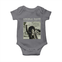 Black History Month Angela Davis Baby Onesie Raise Your Voice Feminist Human Rights