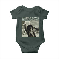 Black History Month Angela Davis Baby Onesie Raise Your Voice Feminist Human Rights