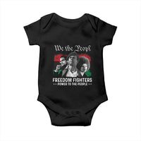 Vintage Black Panther Party Baby Onesie Huey P. Newton Malcolm X Angela Davis Black History
