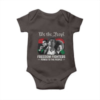 Vintage Black Panther Party Baby Onesie Huey P. Newton Malcolm X Angela Davis Black History
