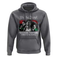 Vintage Black Panther Party Hoodie Huey P. Newton Malcolm X Angela Davis Black History