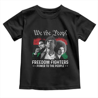 Vintage Black Panther Party Toddler T Shirt Huey P. Newton Malcolm X Angela Davis Black History