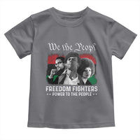 Vintage Black Panther Party Toddler T Shirt Huey P. Newton Malcolm X Angela Davis Black History