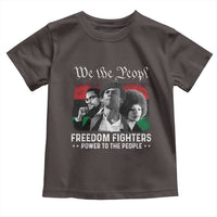 Vintage Black Panther Party Toddler T Shirt Huey P. Newton Malcolm X Angela Davis Black History