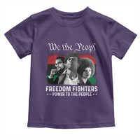 Vintage Black Panther Party Toddler T Shirt Huey P. Newton Malcolm X Angela Davis Black History
