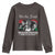 Vintage Black Panther Party Youth Sweatshirt Huey P. Newton Malcolm X Angela Davis Black History