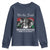 Vintage Black Panther Party Youth Sweatshirt Huey P. Newton Malcolm X Angela Davis Black History