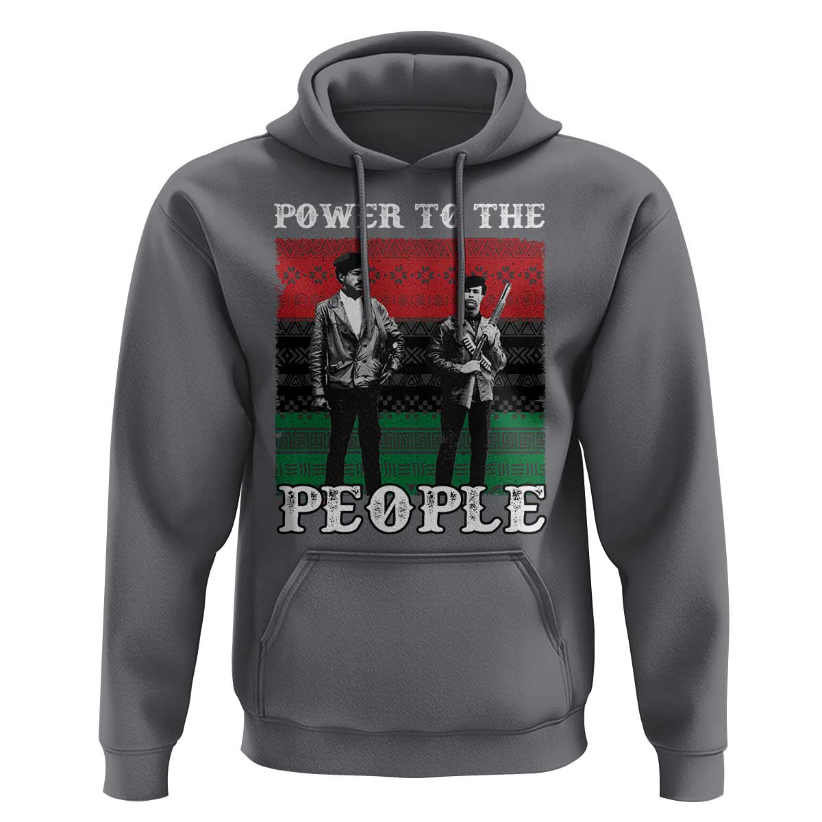 Vintage Black Panthers Party Hoodie Power To The People Self Defense Black History