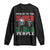 Vintage Black Panthers Party Long Sleeve Shirt Power To The People Self Defense Black History