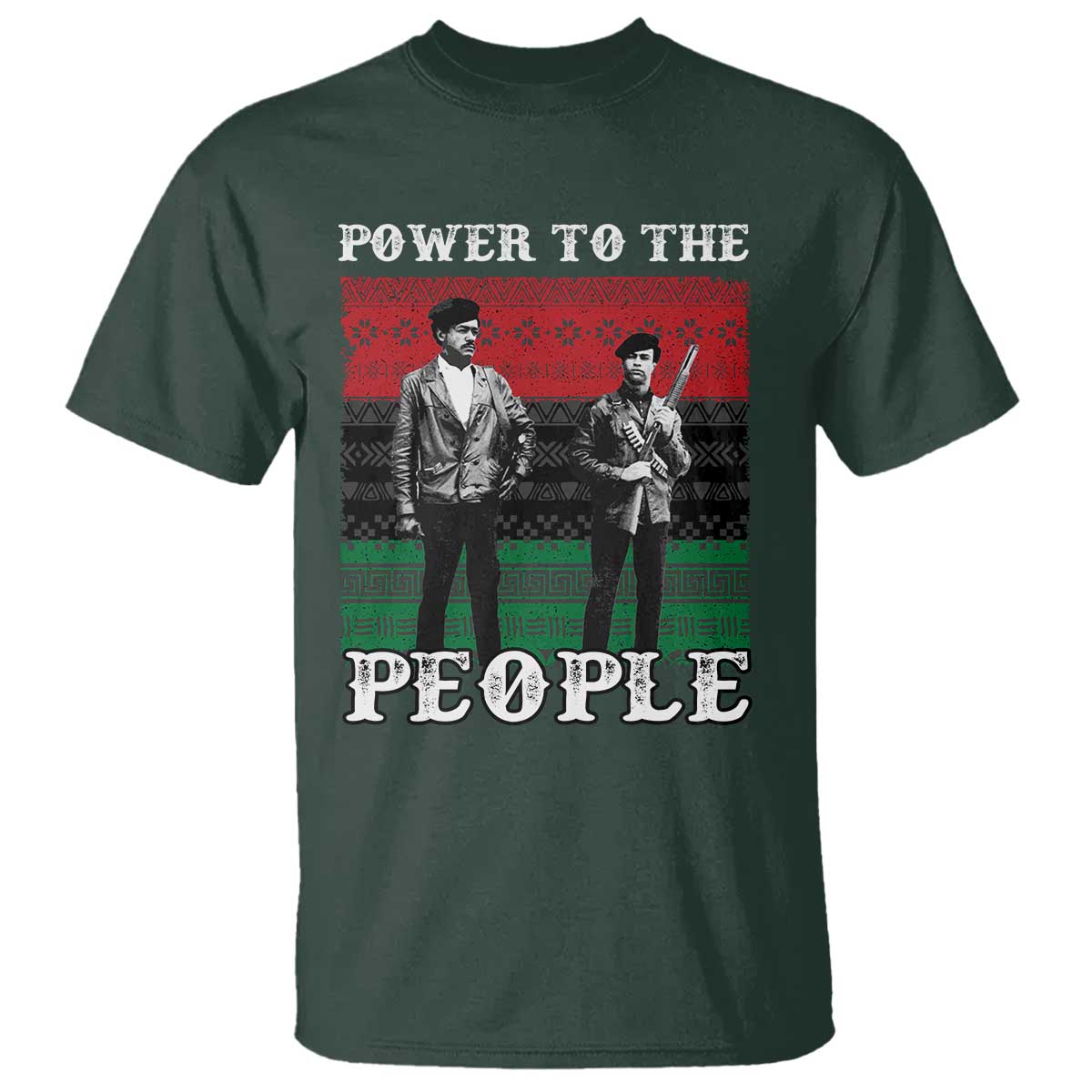 Vintage Black Panthers Party T Shirt Power To The People Self Defense Black History