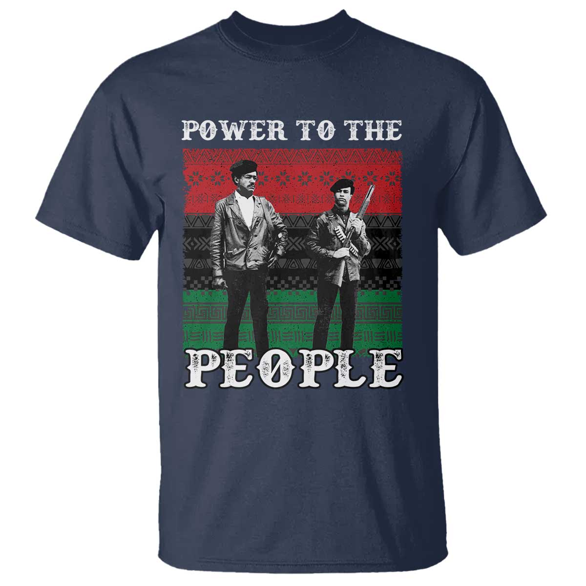 Vintage Black Panthers Party T Shirt Power To The People Self Defense Black History