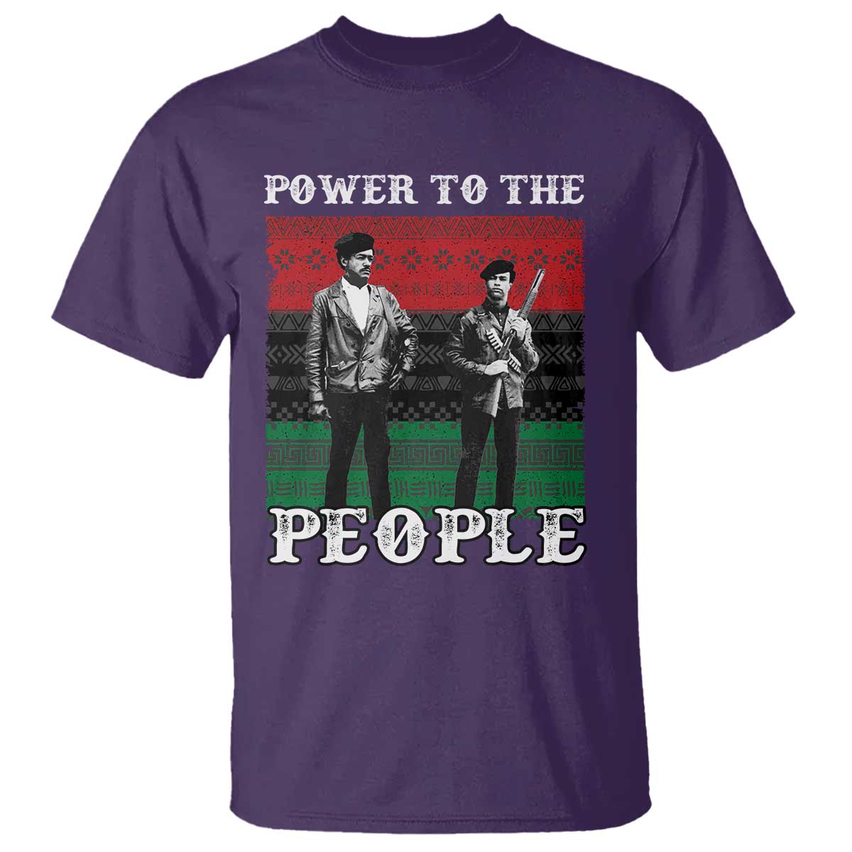 Vintage Black Panthers Party T Shirt Power To The People Self Defense Black History