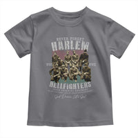 Halem Hellfighters Toddler T Shirt African American Black Military History Soldiers WWI WWII