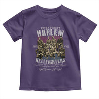 Halem Hellfighters Toddler T Shirt African American Black Military History Soldiers WWI WWII