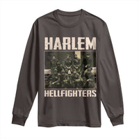 Halem Hellfighters Long Sleeve Shirt USA Black Military History Soldiers WWI WWII