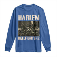 Halem Hellfighters Long Sleeve Shirt USA Black Military History Soldiers WWI WWII
