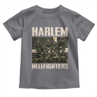Halem Hellfighters Toddler T Shirt USA Black Military History Soldiers WWI WWII