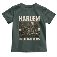Halem Hellfighters Toddler T Shirt USA Black Military History Soldiers WWI WWII